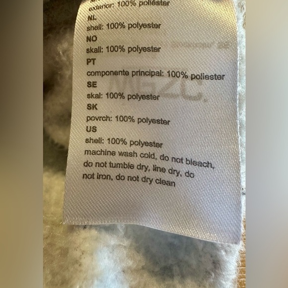 WeSC Raffe Mike Blanket AOP Unisex Hooded Sweatshirt Mens Size M Womens … - Picture 10 of 11